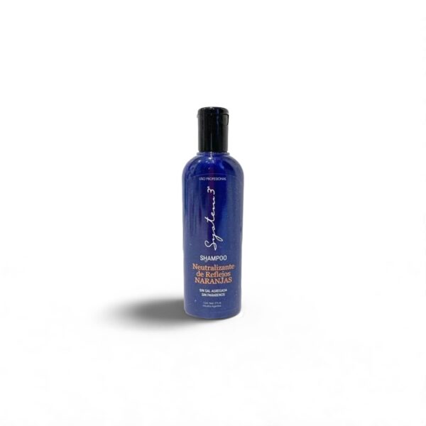 System 3 Shampoo Neutralizante De Reflejos Naranjas System 3 375ml