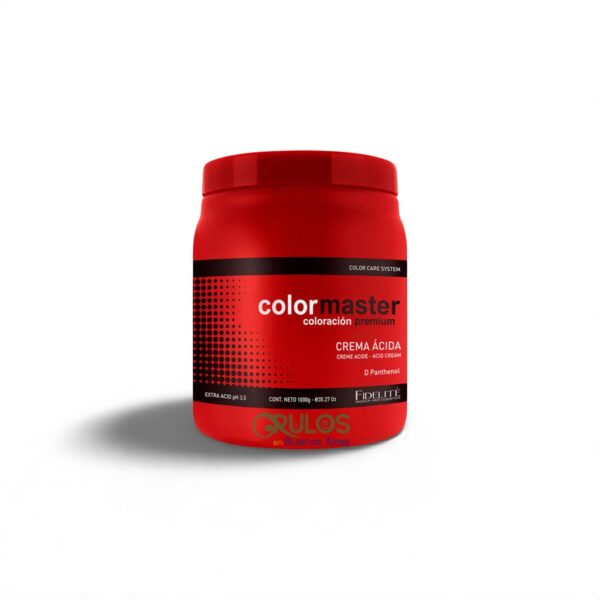 Fidelité- Colormaster- Crema Extra Ácida Ph3,5 270g.