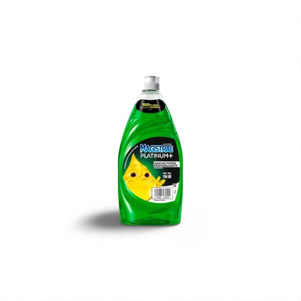 Detergente Magistral Platinum Limón Verde 500ml